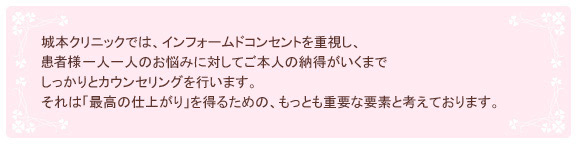 インフォームドコンセント